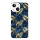 TAPERSO Coque pour iphone 12 et 12 PRO motif palmier bleu