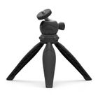 LaylaTang Support Vidéoprojecteur 16cm - Mini Trépied pour Appareil Photo - Rotule 360° - Vis de Montage 1/4" - Alliage d’aluminium