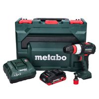 Metabo BS 18 LT BL Q Perceuse-visseuse sans fil 18 V 75 Nm brushless + 1x Batterie 4,0 Ah + Chargeur + metaBOX