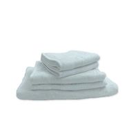 Lot de 5 Serviettes Eponge 600 g-m² 100 % coton - Couleur serviette - Blanc-White