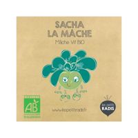 Mini kit de graines BIO de Sacha la mâche - Les petits radis