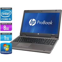 HP ProBook 6560B - 15,6'' - Core i5 - 8Go - 1To