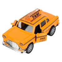 minifinker Modèle de voiture 1:32 jouet de modèle de véhicule de simulation de taxi en alliage pour la collection de jeux activite