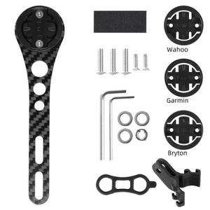 Support GPS Guidon Vélo Kwmobile, Compatible Garmin Edge, Bryton, Rider, CatEye