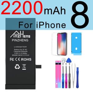 Batterie téléphone 2200mAh Pour i8-Batterie Haute Capacité Pour Iphon
