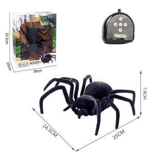 ROBOT - ANIMAL ANIMÉ Veuve noire-Jouet de simulation télécommandé pour enfants, Tarantule, Innoling, Insecte, Animal, Parodie, Hor