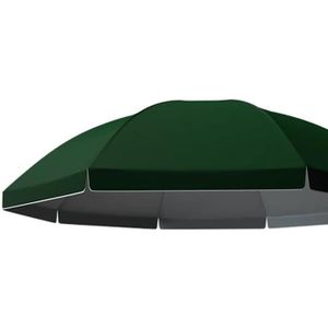 TOILE DE PARASOL Auvent de rechange pour toile de parasol ronde - IMPERMÉABLE - PROTECTION SOLAIRE - Green - 3.2M