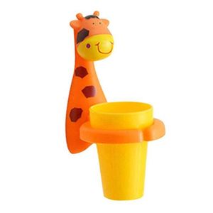 Lapin MagiDeal Paire de Supports Porte de Brosse /à Dents avec Ventouse Anim/é pour Maison Enfant Cadeau 7.5x4cm #1 Chaton