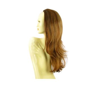 Perruque Femme Courte ELISA 27t613 - Blond Clair Cuivré Méché - Synthétique Bonnet Moyen Neuf