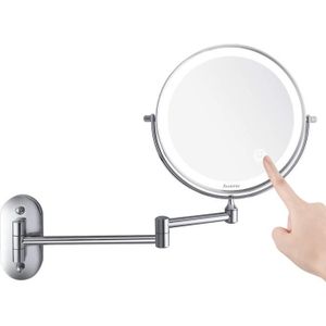 Miroir De Rasage Anti Buée Avec Ventouse Pour Douche Et Salle De Bain