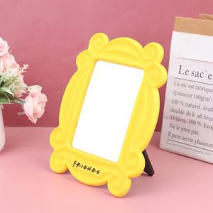 marque generique - Miroir de porte à cadre jaune Friends TV Show - Cadres,  pêle-mêle - Rue du Commerce