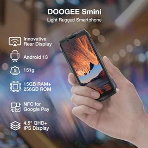 SMARTPHONE Smartphone Incassable DOOGEE Smini 2023,15GB+256GB