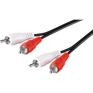 KabelDirekt – 1,5m Câble Y Cinch/RCA (1 x fiche RCA mâle vers 2 x