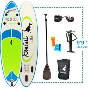 STAND UP PADDLE KANGUI Pack Paddle Gonflable FIDJI 305cm