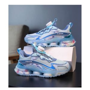 BASKET DH™ Sneakers Pour Enfants en Mesh Respirant, Chaussures de Sport Décontractées Pour Garçons et Filles - Bleu