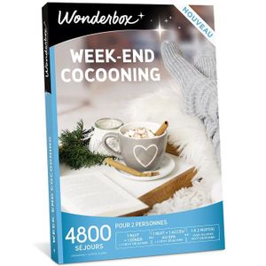 COFFRET SÉJOUR Wonderbox - Coffret Cadeau - Week-end cocooning