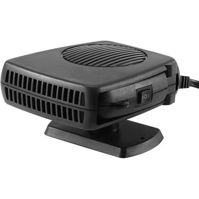 Chauffage De Voiture 12V 150W - 2 En 1 Chauffage/ventilateur - Dégivrage Rapide En 30 Sec - Rotation 360° - Sécurité Intégrée