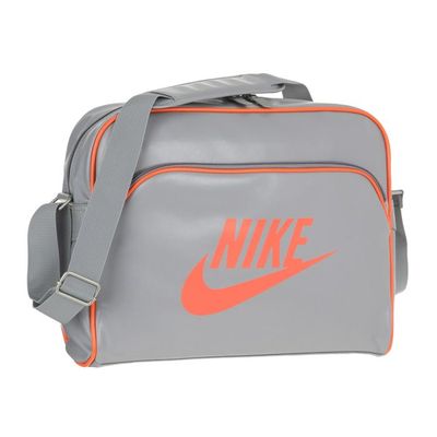 NIKE Besace Heritage SI Track Bag Mixte Gris Cdiscount Bagagerie Maroquinerie