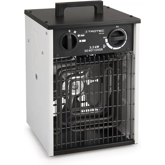 TROTEC TDS 20 Chauffage soufflant électrique 3,3 kW86 Cdiscount Bricolage — free download