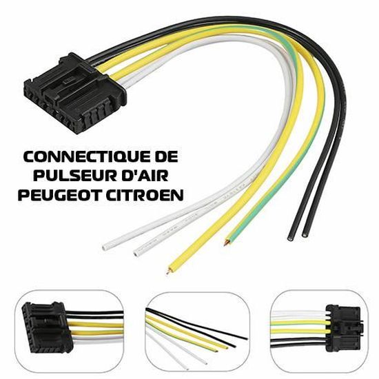 KIT DE RÉPARATION Faisceau Connecteur Blanc Feu Arrière Peugeot 407 Berline Neuf EUR 18,50