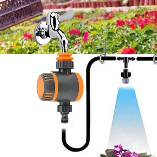 Minuteur D'arrosage Mécanique Pour Jardin - Programmation Jusqu'à 120 Min, Pas Besoin De Piles, Robinet Ou Arroseur