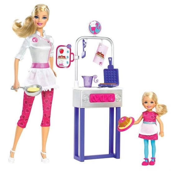 Poupée Chef Barbie 1966 Par Mattel - Vintage + 2 Tabliers