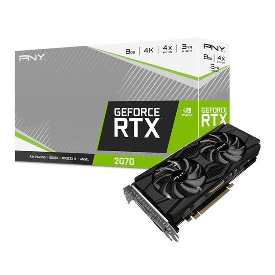 CARTE GRAPHIQUE INTERNE PNY Carte graphique GeForce RTX 2070 8 Go
