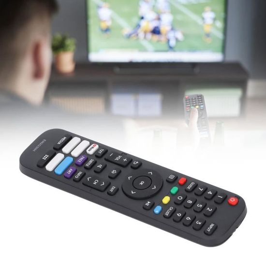 ALLIMITY Télécommande Compatible Avec Hisense AntteQ LED TV EN2ZF30 AV24H3 AV32H3 AV42F3 AV50D1 AG24N1C AG24F1DCU AG32H3 AG42F3 AG50D1 AB24F1D AB32D1 AB42D1 AB50D1
