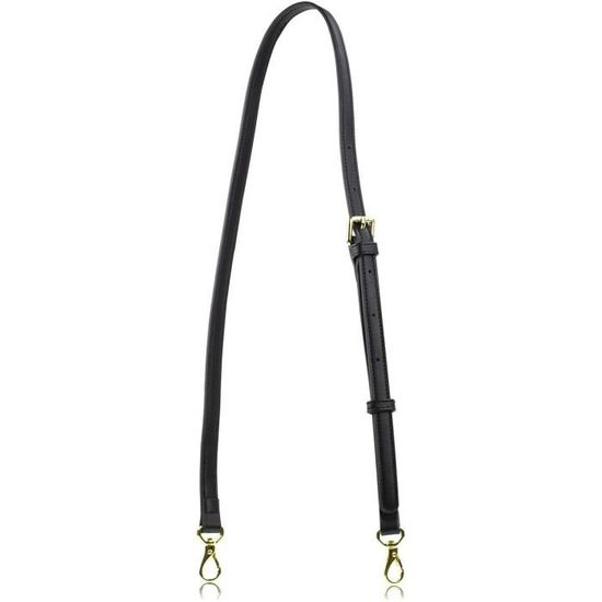 Lot De 2 Sangles De Rechange Cuir Véritable Bleu Marine Taille M - Allzedream Pour Sac à Main