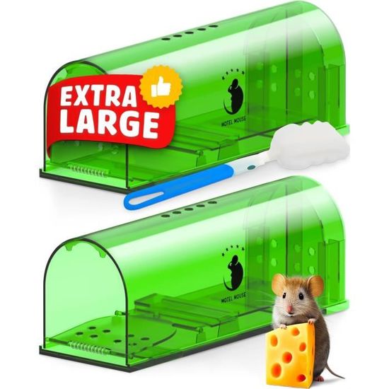 Piège A Souris Vivante Pour Intérieur & Extérieur Mouse Trap Intelligent Facile à Utiliser