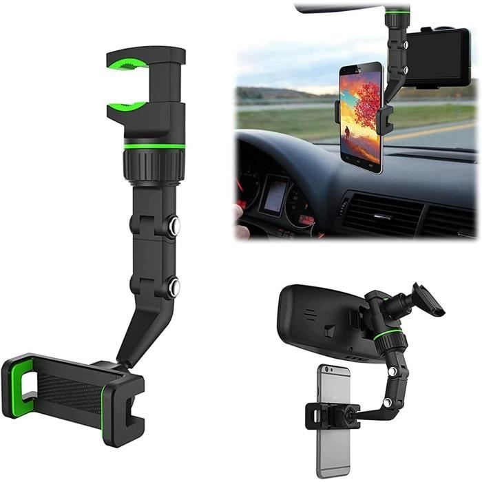 Support de téléphone de voiture support de support de téléphone portable universel pour rétroviseur de voiture