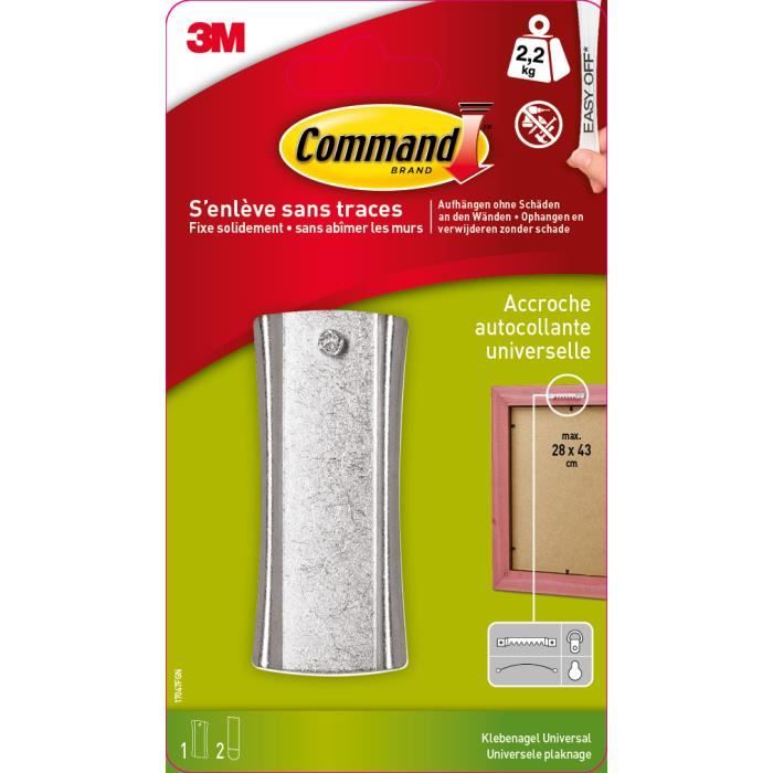 accroches cadre adhesif cdiscount