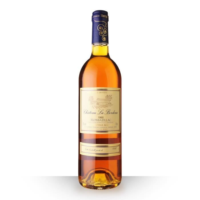 Château la Borderie 1990 AOC Monbazillac - 75cl - Vin Blanc