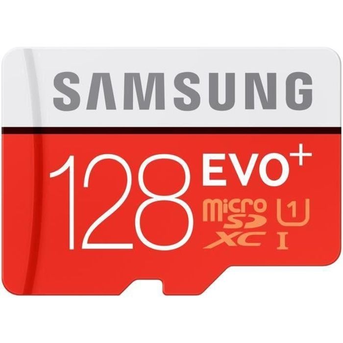 Samsung Micro SD Evo PLUS Adapt SD 128Go