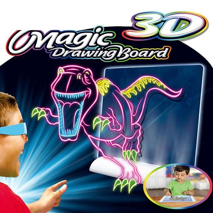 TABLETTE 3D MAGIC DINOSAURE
