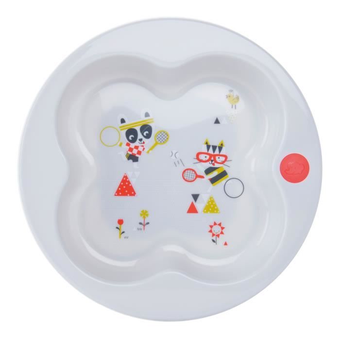 BEBE CONFORT Assiette d'apprentissage avec couvercle - Sport