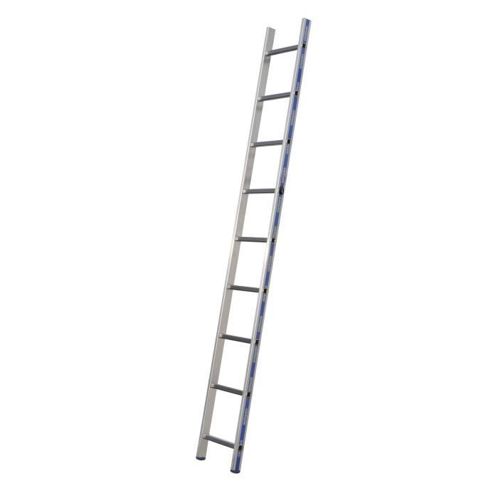 CENTAURE Échelle simple KS PRO - 2,55 m - 9 barreaux striés 4 faces