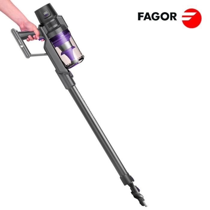 Aspirateur balai puissance 220w 25,9v fagor