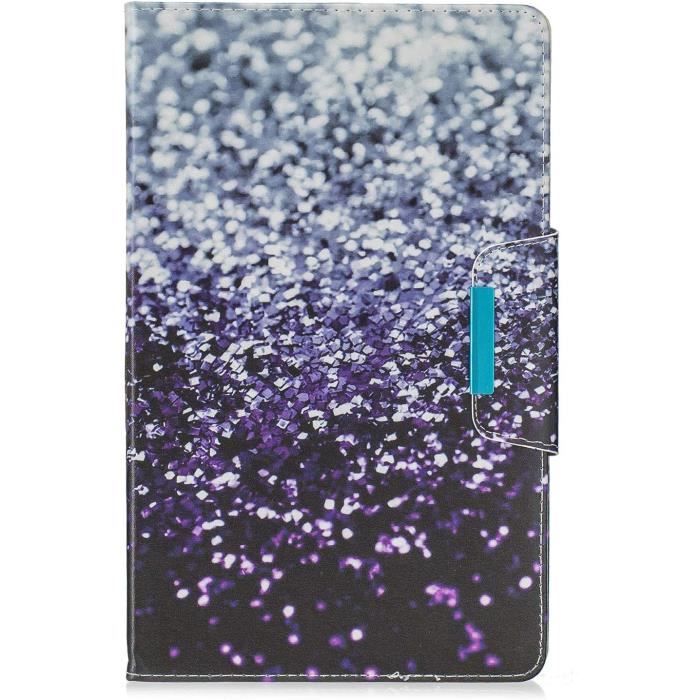 Etui Coque Kindle HD 10,Peint Coloré Housse en Cuir PU Etui Portefeuille avec Pocket et Fonction Auto Sommeil-Réveil WalletB7088