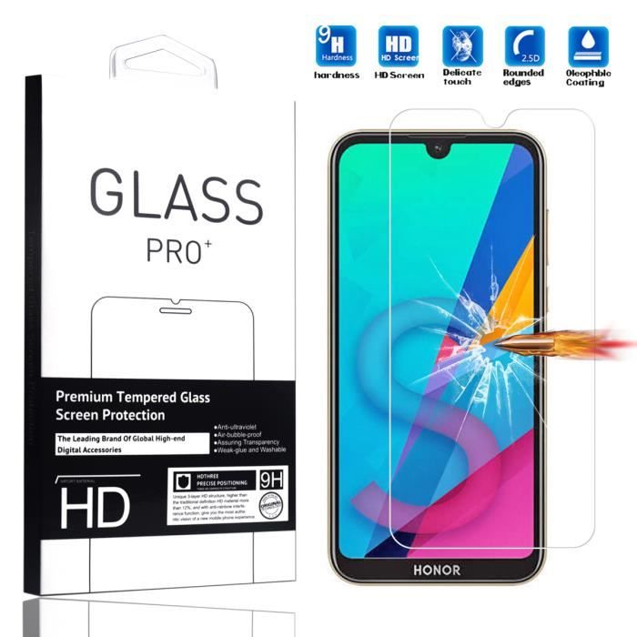 Pour Honor 8S Verre Trempé Protection Ecran - [1 Pièces] Film de Protection pour Honor 8S 2019 5.71\