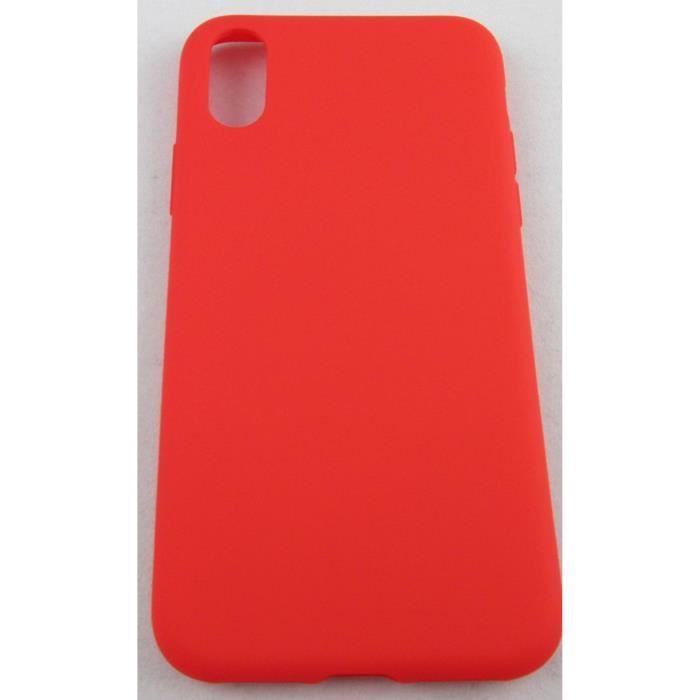 coque iphone X rouge