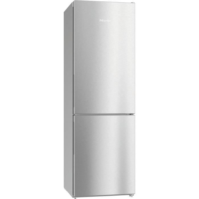 MIELE KFN 28133 DWS - Réfrigérateur congélateur bas-304L (209+95)-Froid Ventilé-A+++-L60cm x H186,1cm-Inox Anti traces