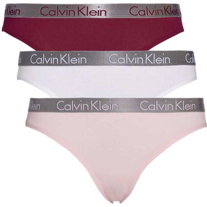 Calvin Klein Pack x3 bikini,Culotte femme