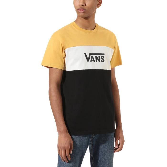 Vans T-shirt pour Homme Retro Active Jaune VN0A45B7ZV4