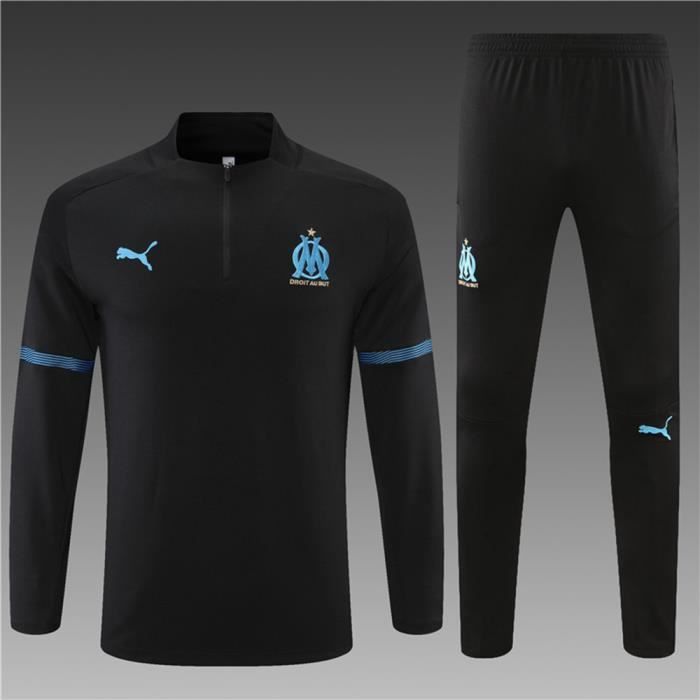 Nouveau Survêtement de OM Marseilles 2022 Tenue Maillot de Football Homme Adulte