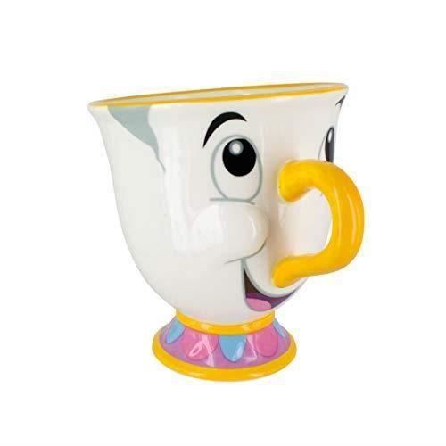 Paladone Disney Mug La Belle et la Bête-Zip, PaladoneGIFPAL319, Off White, Taille Unique PP3556DP