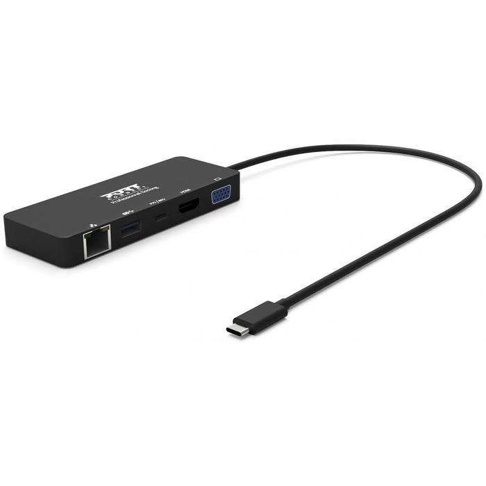 portdesigns docking type c travel 1 x 4k pd 85w