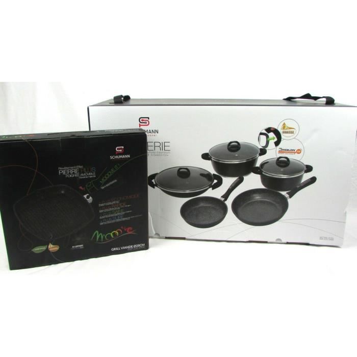 Batterie 14 pièces et grill Schumann 28 cm
