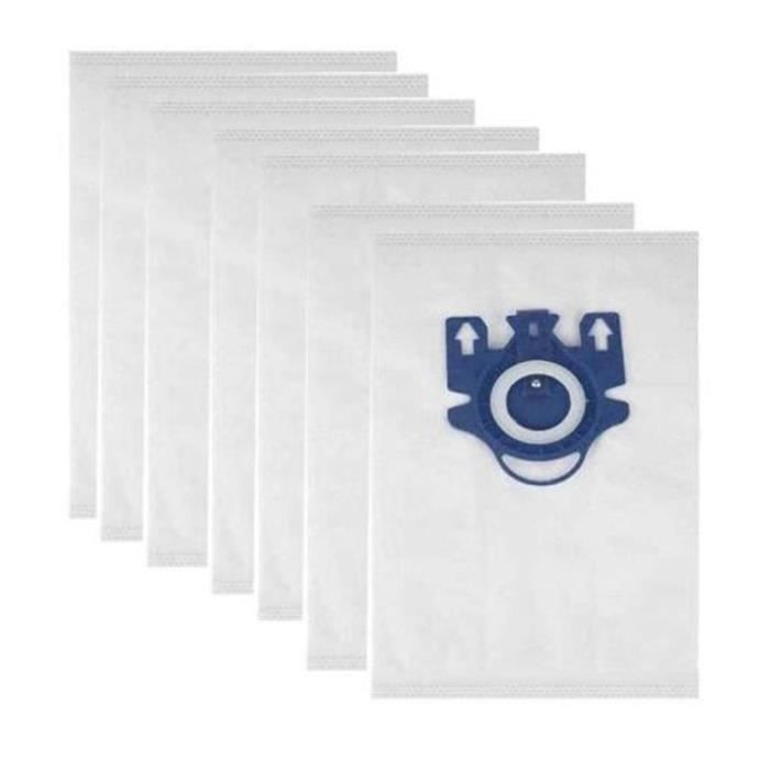20 PièCes SéRies Sacs Sous Vide Sac Poubelle GN 3D Efficacité Sac à PoussièRe Remplacement et Compatible avec Aspirateur Miele