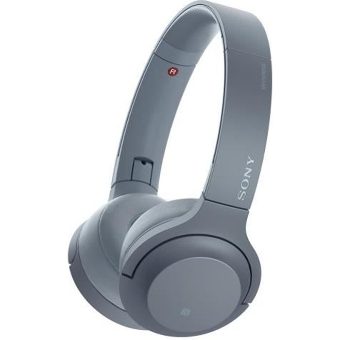 Sony h.ear on 2 Mini Wireless WH-H800 Casque pleine taille sans fil Bluetooth NFC* bleu nuit